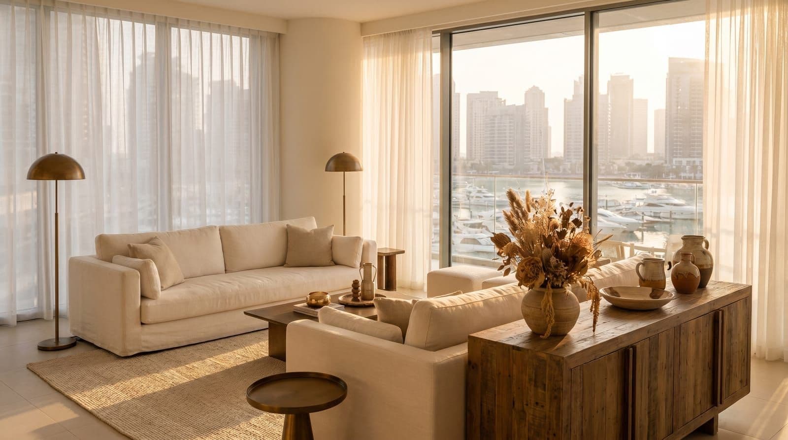 The Marina view the client wanted kept